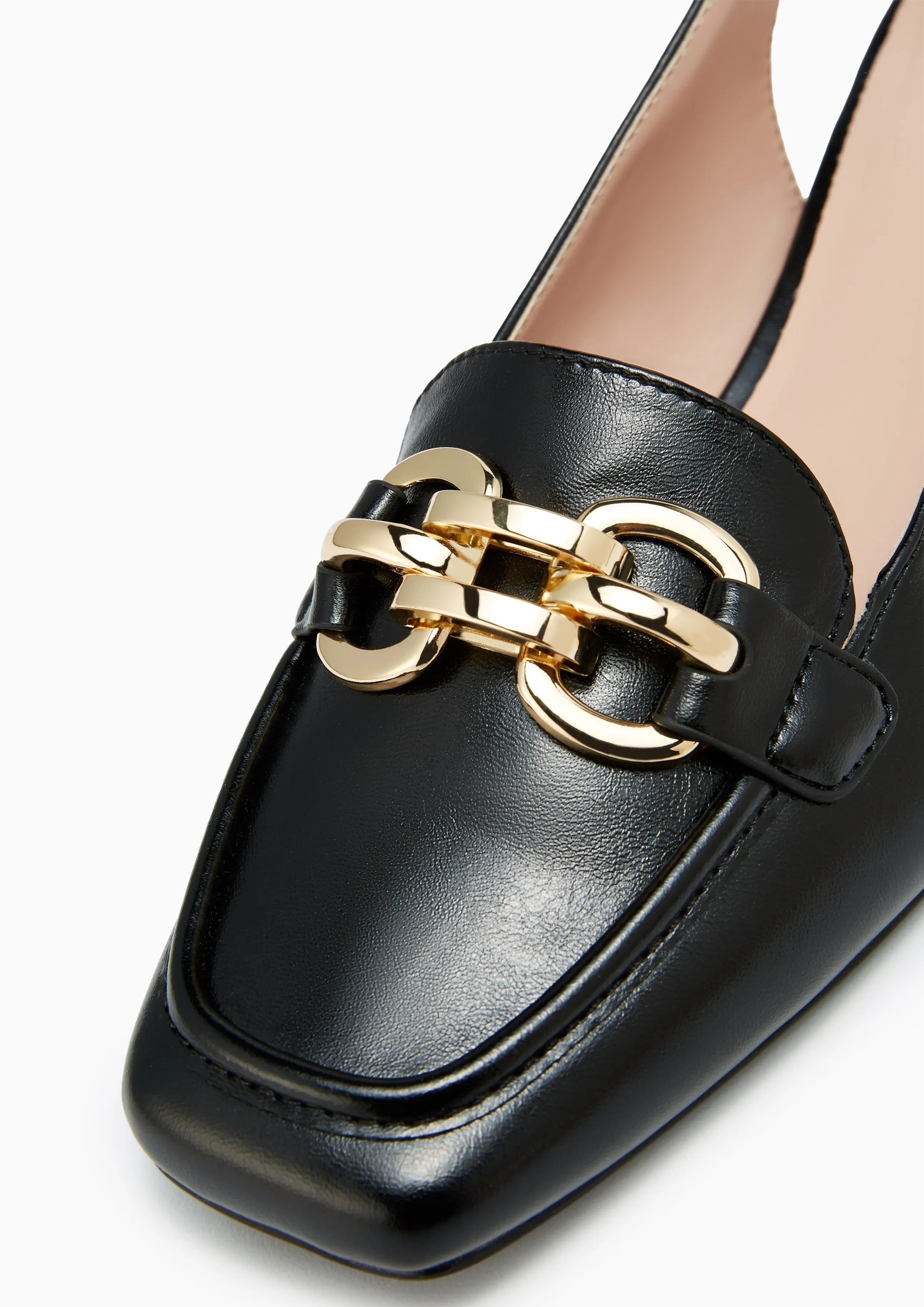 Anoma Low Heel Slingbacks
