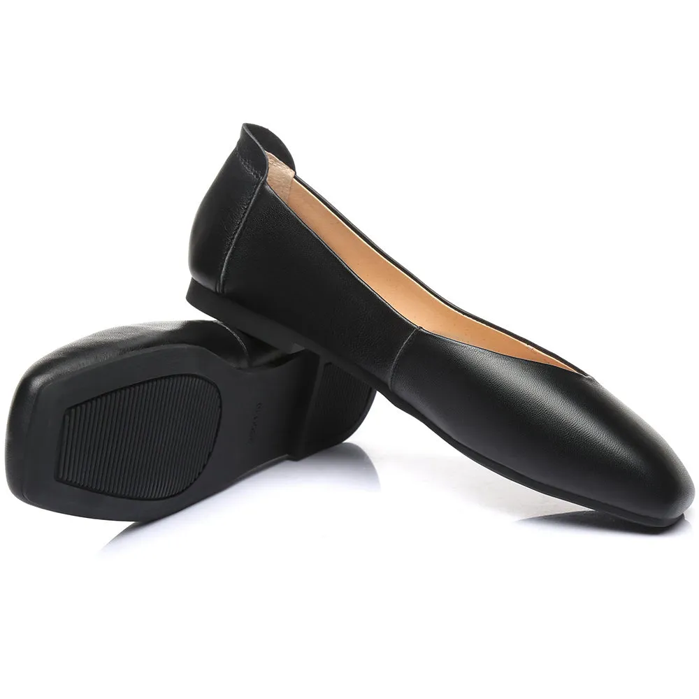 Australian Shepherd® UGG Linda Women Leather Ballet Flats