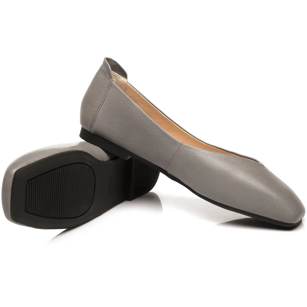 Australian Shepherd® UGG Linda Women Leather Ballet Flats