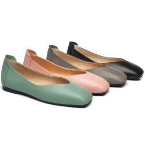 Australian Shepherd® UGG Linda Women Leather Ballet Flats