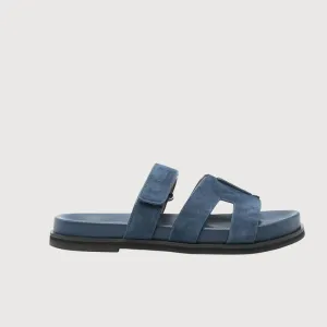 Bibi Lou Minty Denim Navy Suede Sandals