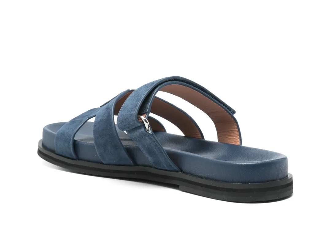 Bibi Lou Minty Denim Navy Suede Sandals