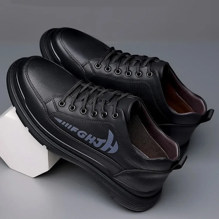 Brian  Atmungsaktive Herrenschuhe aus veganem Leder