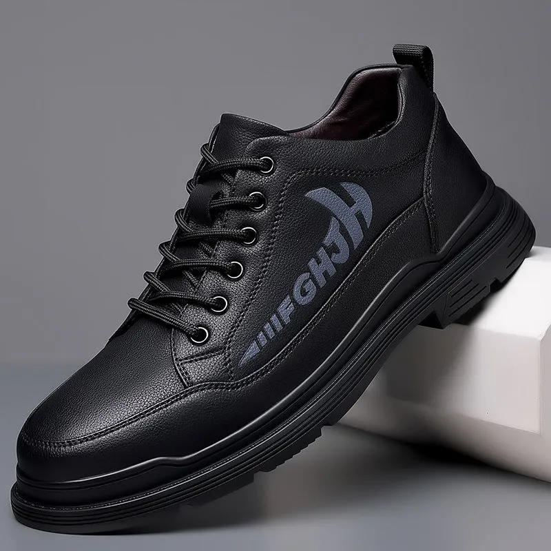 Brian  Atmungsaktive Herrenschuhe aus veganem Leder