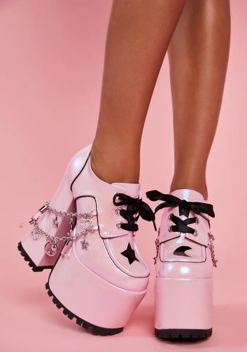But Of Quartz Platform Heels