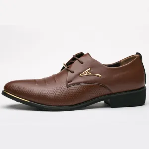Gordon  Elegante Herrenhalbschuhe mit Spitzkappe