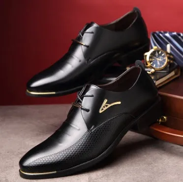 Gordon  Elegante Herrenhalbschuhe mit Spitzkappe