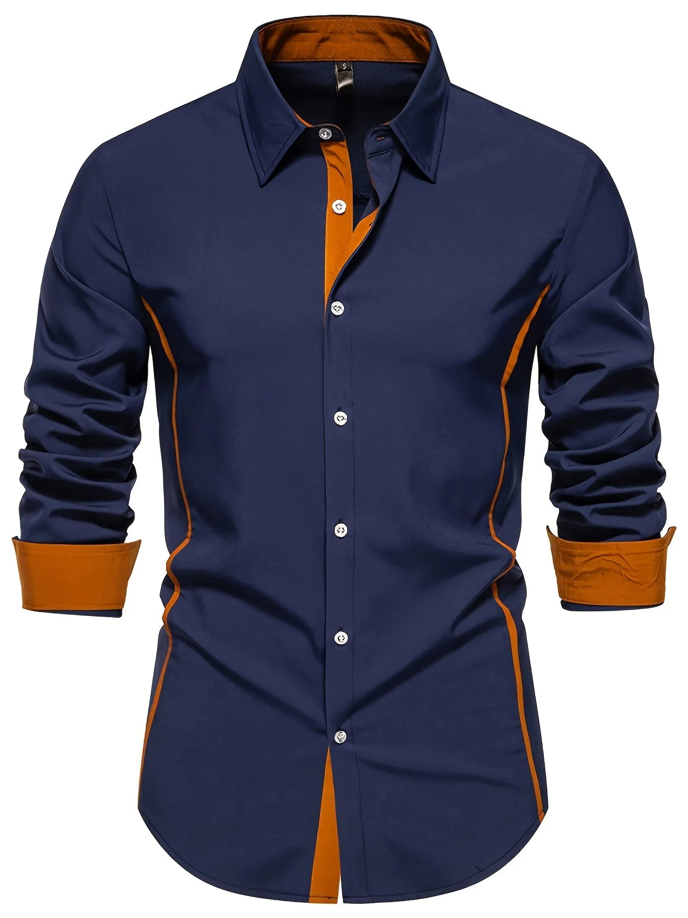 GRAMIX | Stylish Men's Shirt with Color Blocks