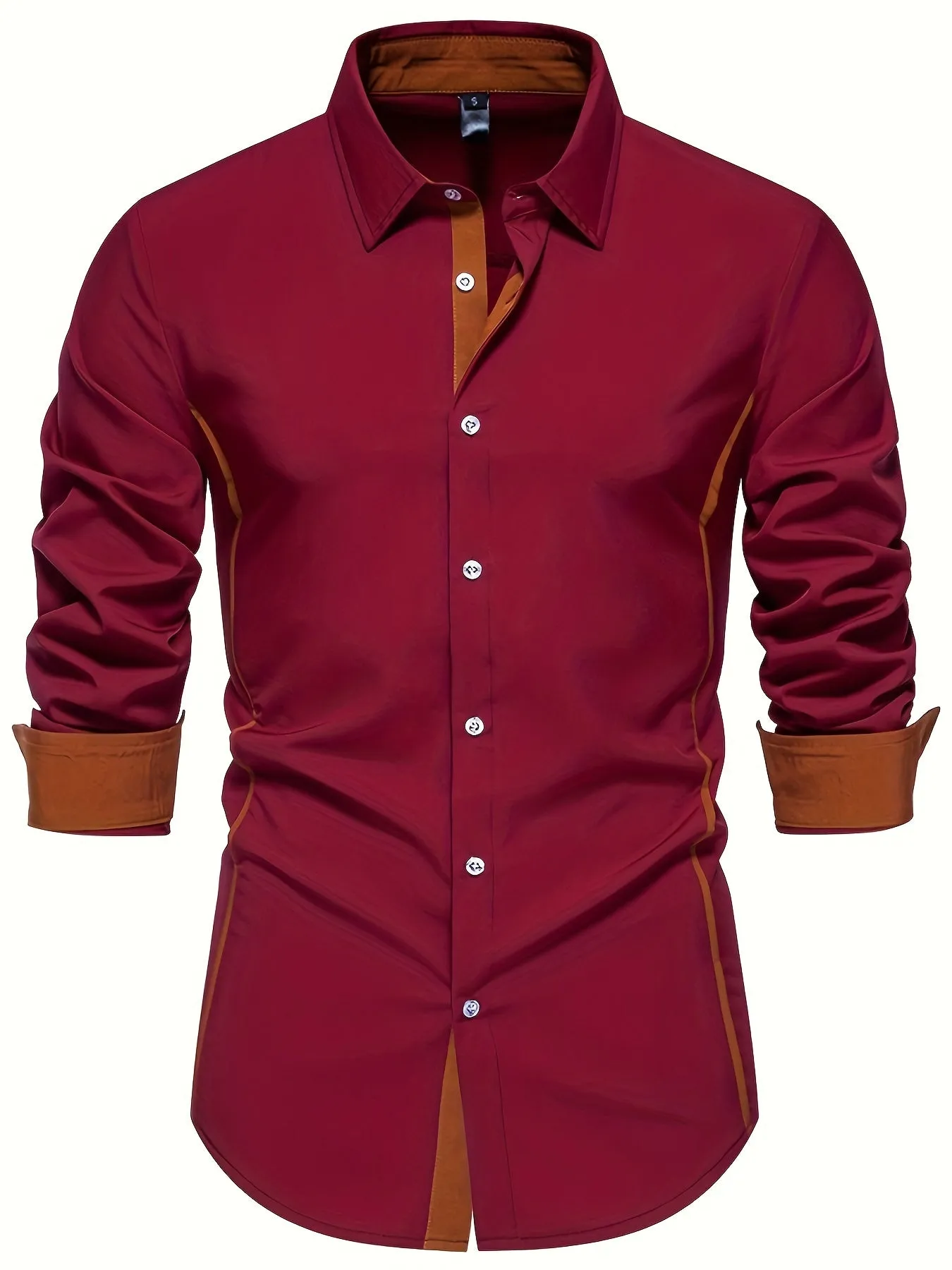 GRAMIX | Stylish Men's Shirt with Color Blocks