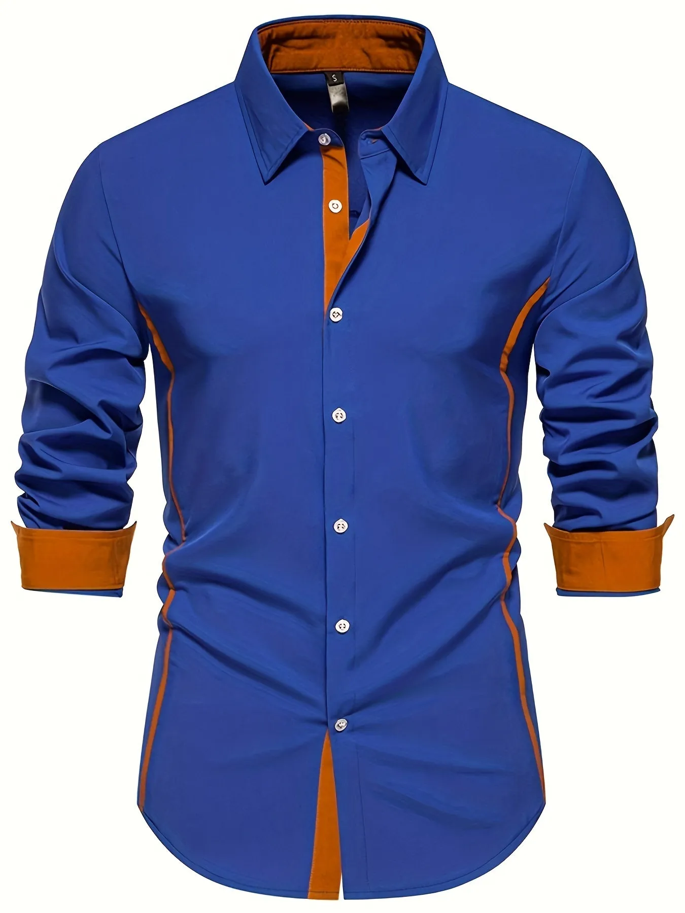 GRAMIX | Stylish Men's Shirt with Color Blocks