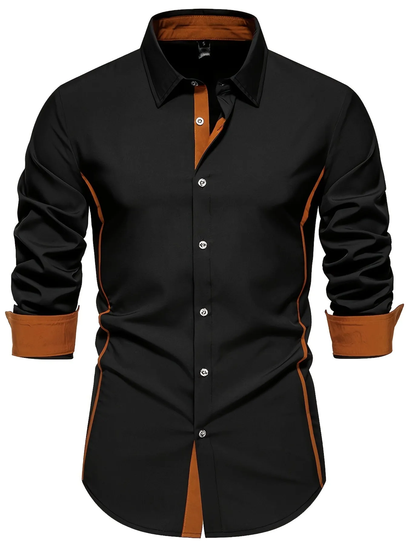 GRAMIX | Stylish Men's Shirt with Color Blocks