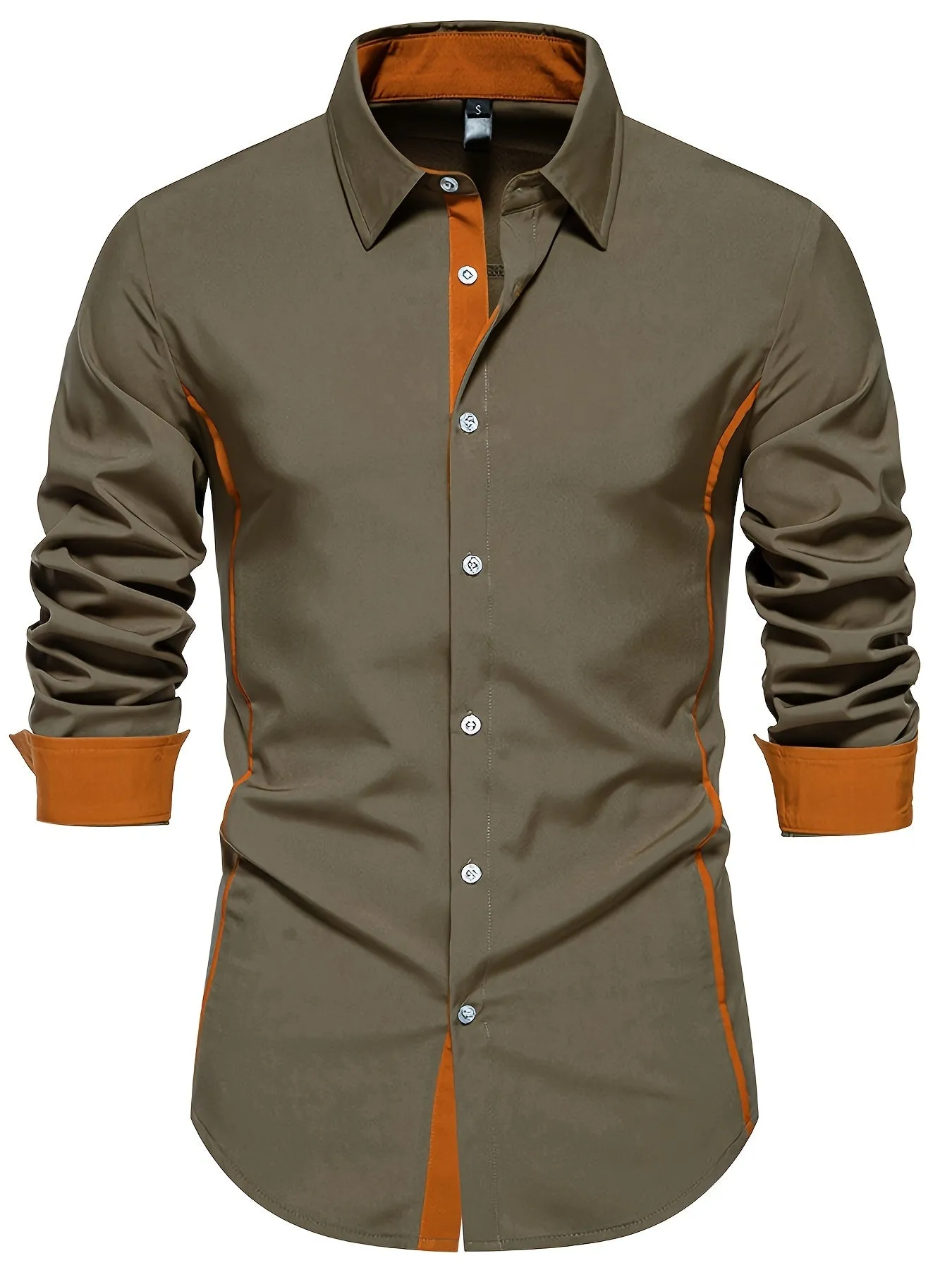 GRAMIX | Stylish Men's Shirt with Color Blocks