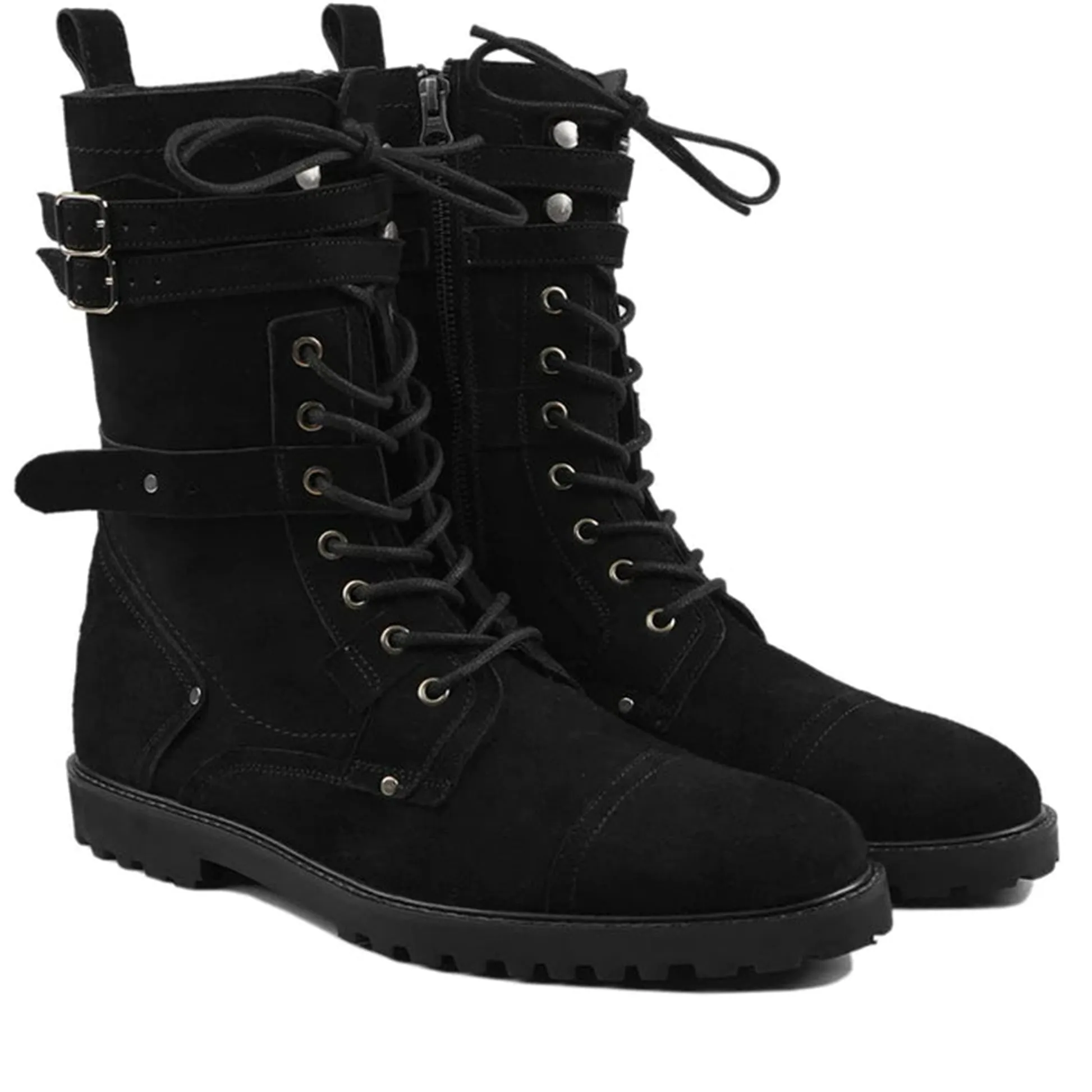 Handmade Custom men's Leather Hiking Boots