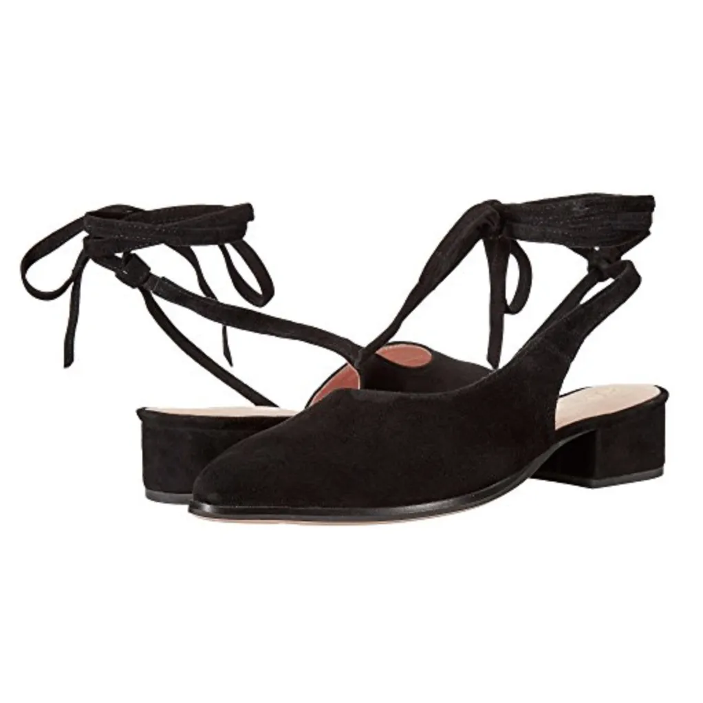 Kaye Ankle Tie Mules