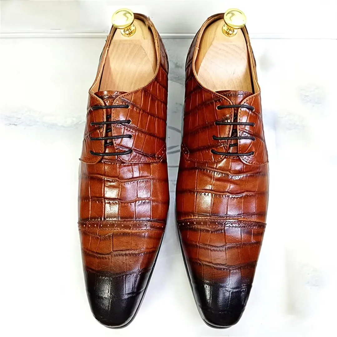 Ostranuxe Elegant Lace-Up Footwear