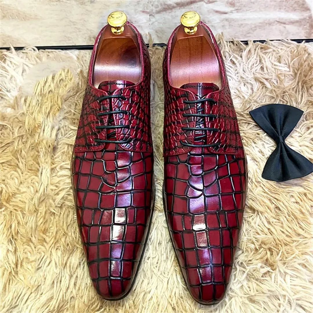 Ostranuxe Elegant Lace-Up Footwear