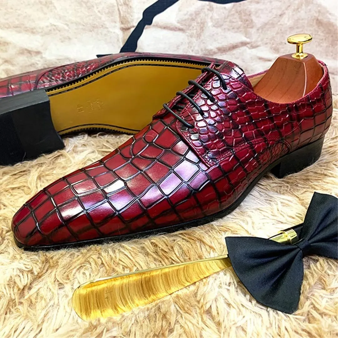 Ostranuxe Elegant Lace-Up Footwear