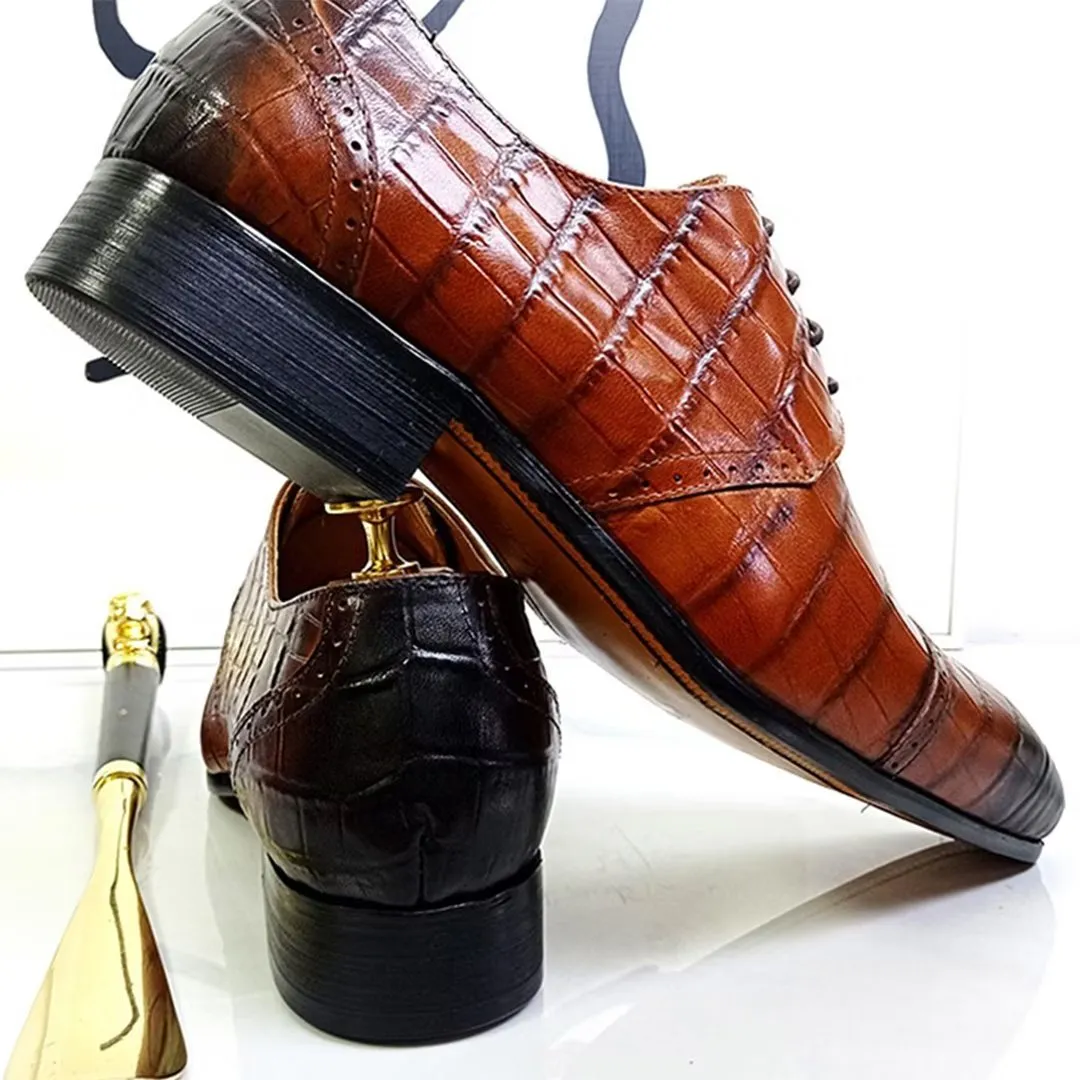 Ostranuxe Elegant Lace-Up Footwear