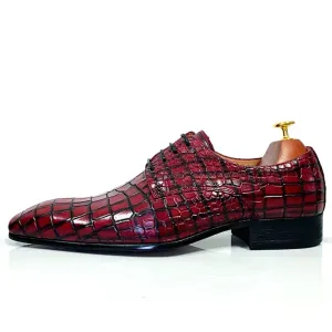 Ostranuxe Elegant Lace-Up Footwear