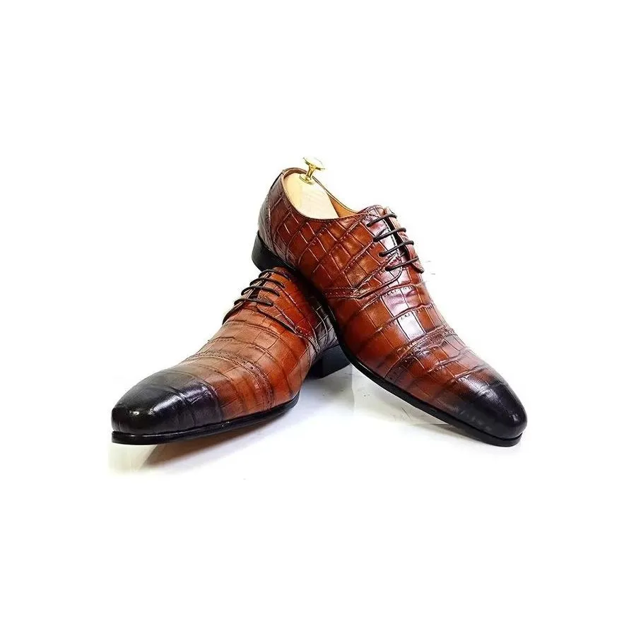 Ostranuxe Elegant Lace-Up Footwear