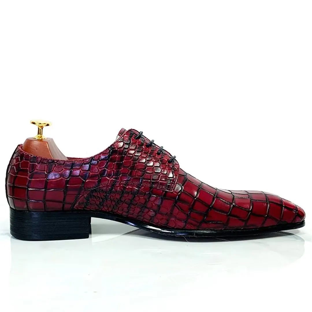 Ostranuxe Elegant Lace-Up Footwear