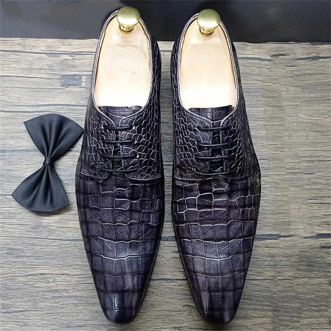 Ostranuxe Elegant Lace-Up Footwear