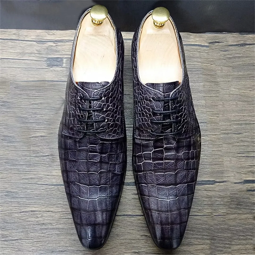 Ostranuxe Elegant Lace-Up Footwear