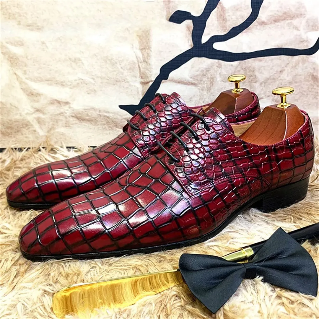 Ostranuxe Elegant Lace-Up Footwear