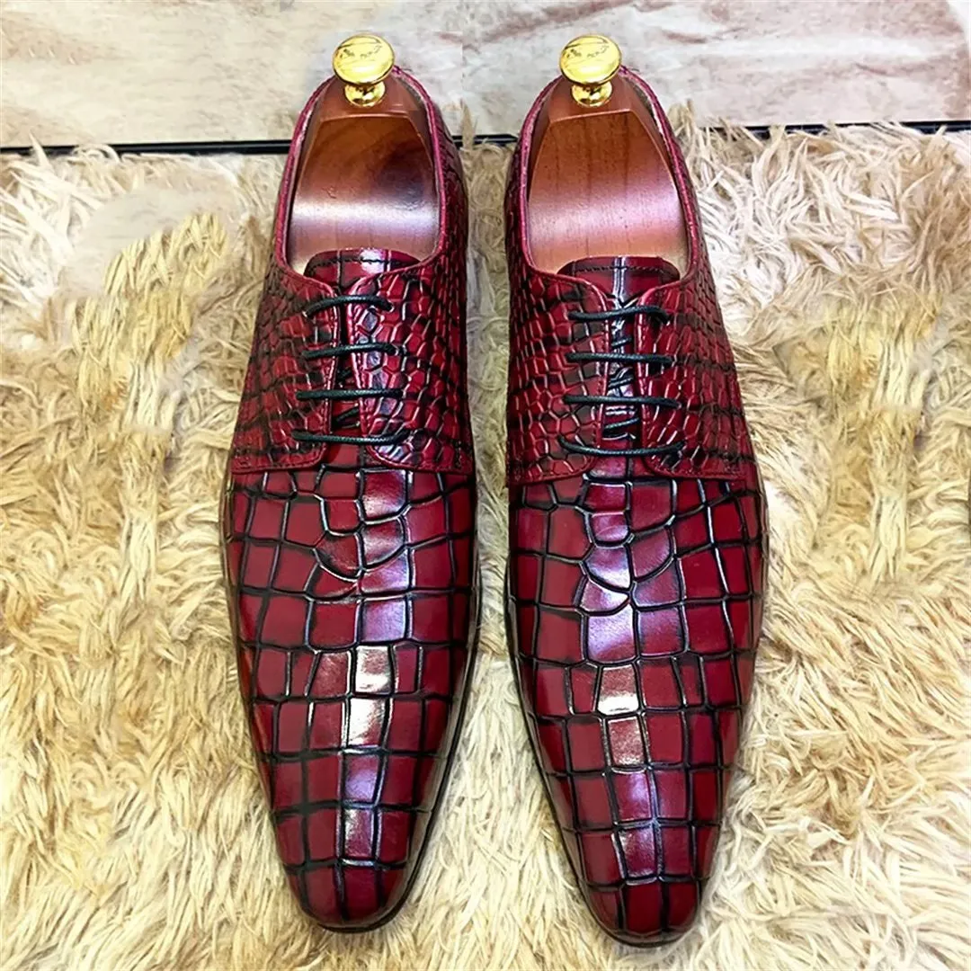 Ostranuxe Elegant Lace-Up Footwear
