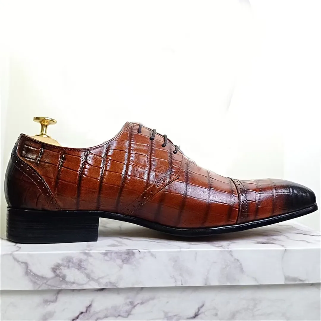 Ostranuxe Elegant Lace-Up Footwear