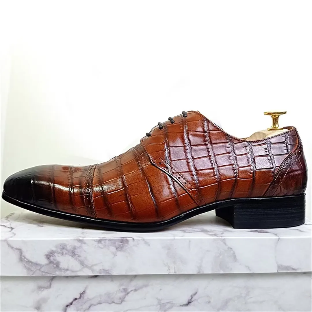 Ostranuxe Elegant Lace-Up Footwear