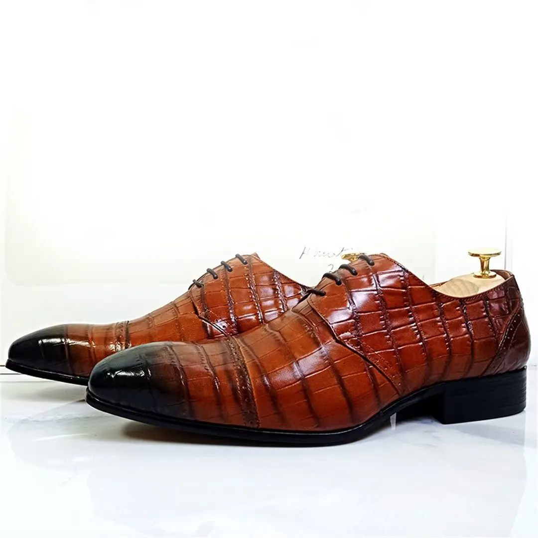Ostranuxe Elegant Lace-Up Footwear