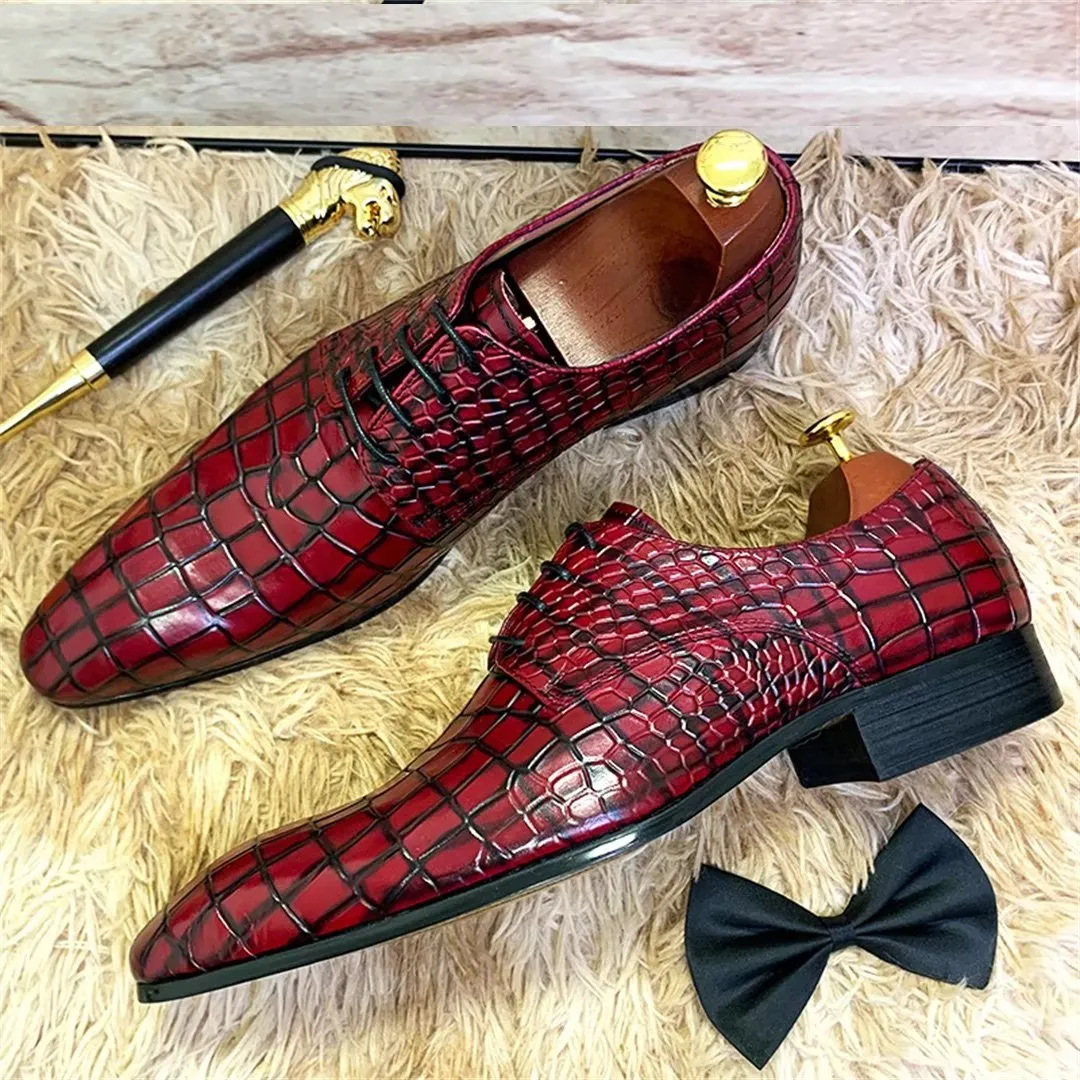 Ostranuxe Elegant Lace-Up Footwear