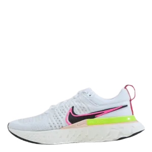 React Infinity Run Flyknit 2 W White/black-sail-pink Blast