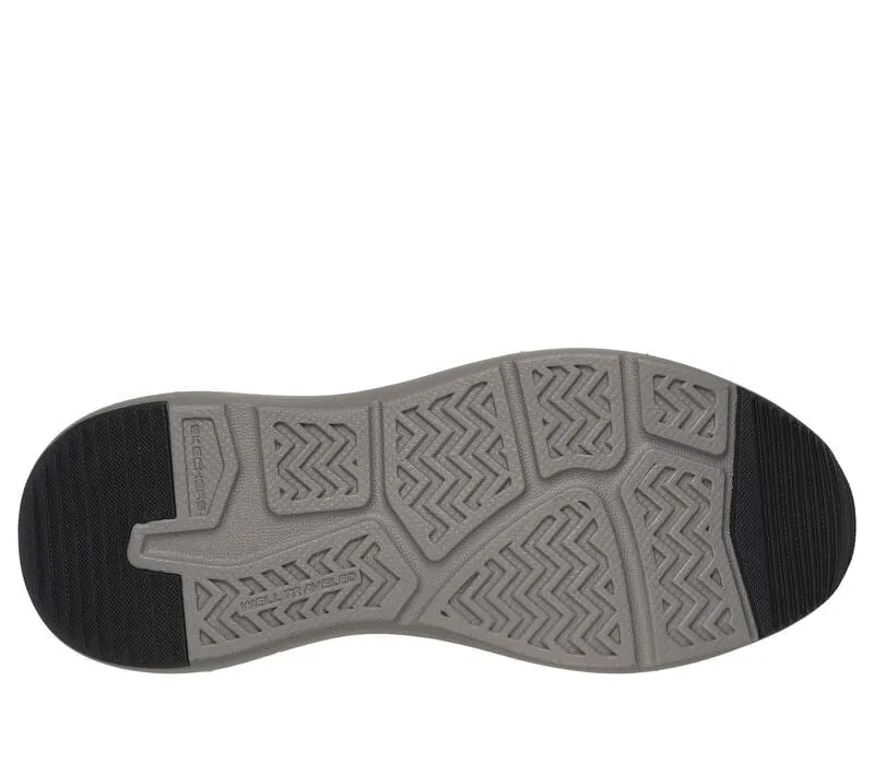 Skechers Men's Parson Oswin Slip Ons- Cacao