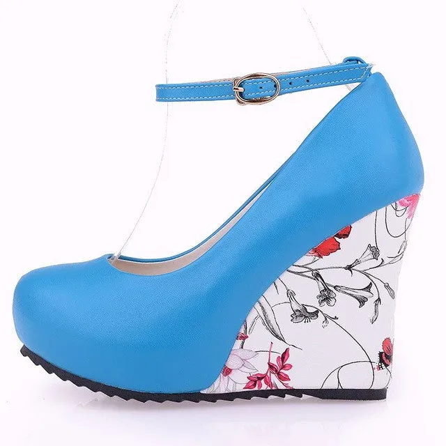 Spring Platform Wedges