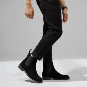The Verona Calf Suede Slip-Ons