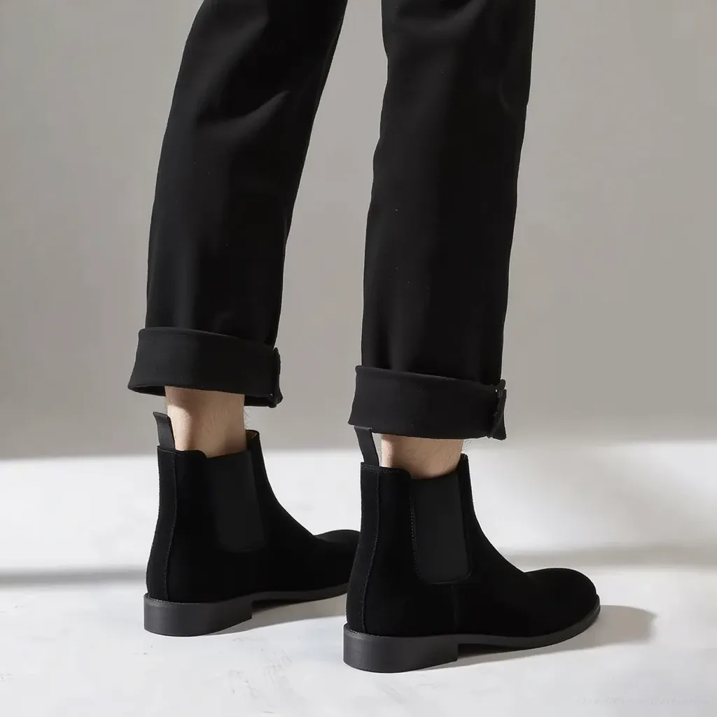 The Verona Calf Suede Slip-Ons