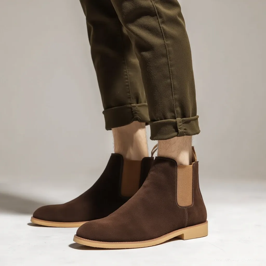 The Verona Calf Suede Slip-Ons